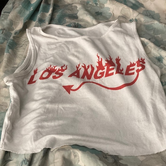 Fashion Nova Los Angeles tank❤️ - Picture 2 of 8